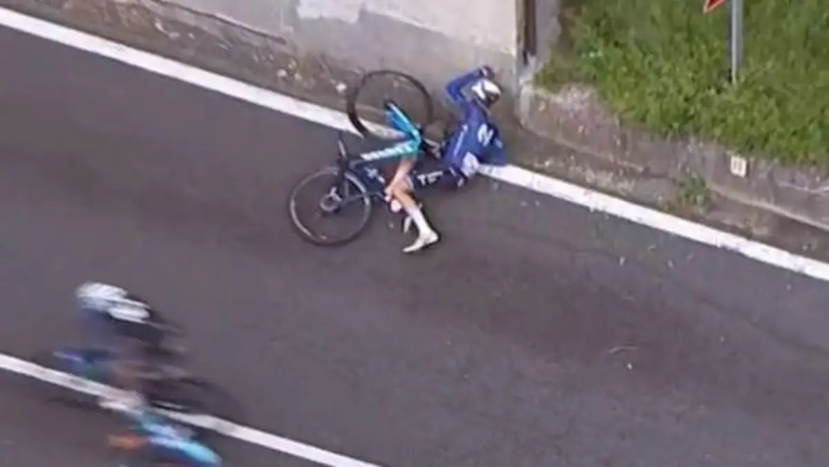 Schock für Oscar Rodriguez beim Giro