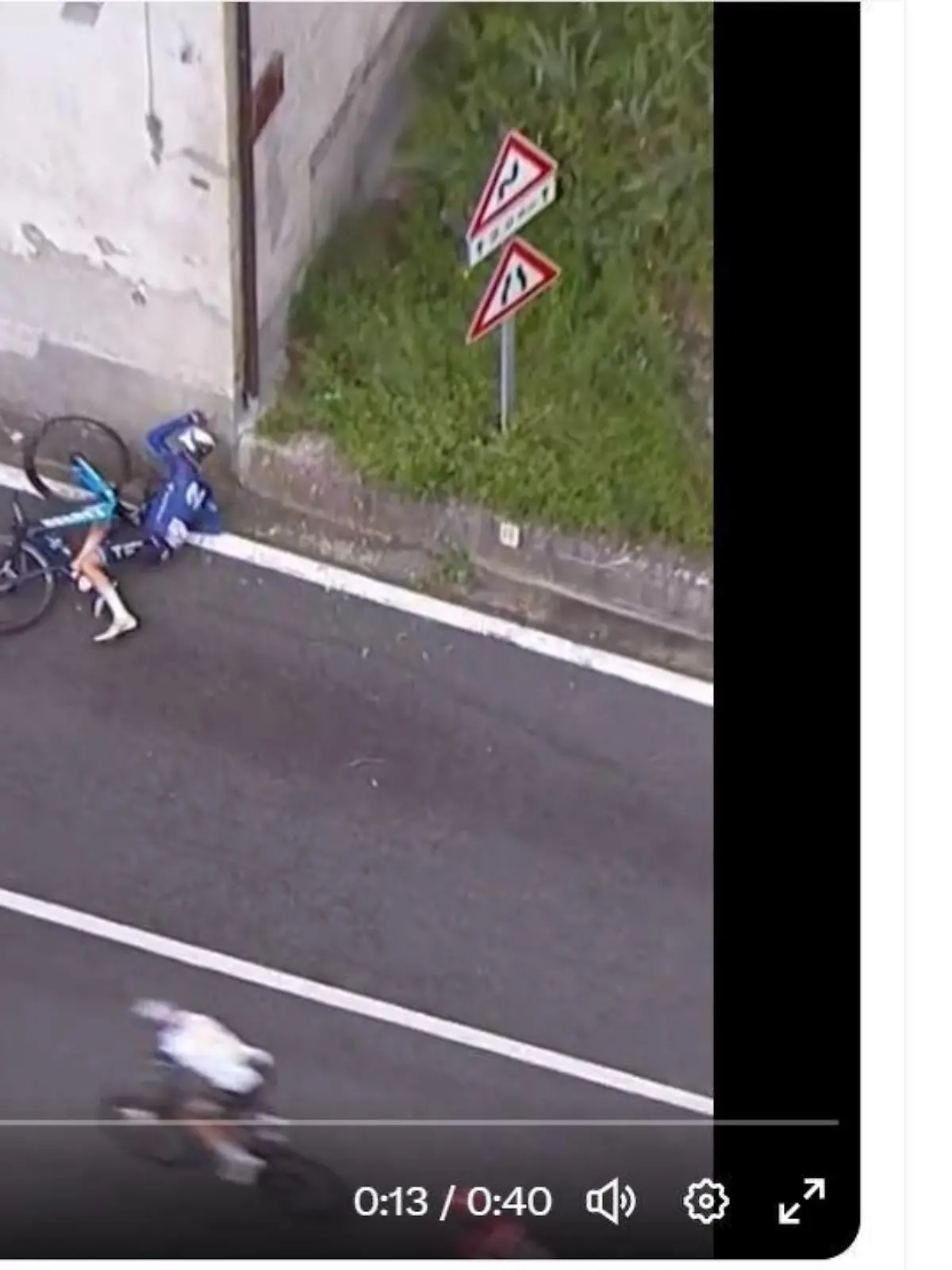 Schock für Oscar Rodriguez beim Giro
