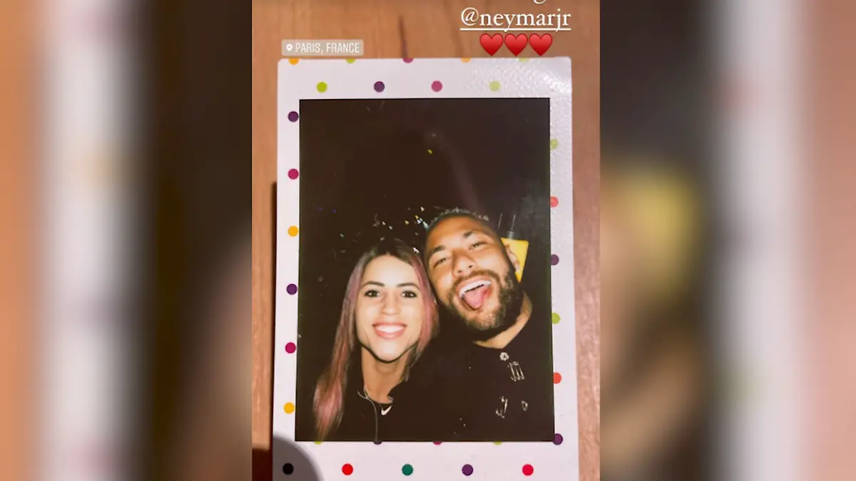 Leticia Bufoni und Neymar in Paris