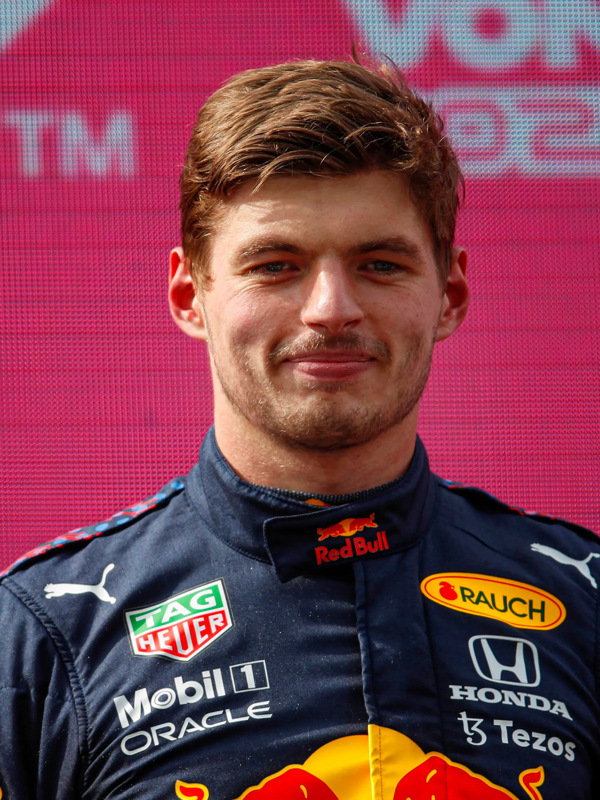  Formula 1 2021: Austrian GP RED BULL RING, AUSTRIA - JULY 04: Max Verstappen, Red Bull Racing, 1st position, on the podium during the Austrian GP at Red Bull Ring on Sunday July 04, 2021 in Spielberg, Austria. Photo by Zak Mauger / LAT Images Images PUBLICATIONxINxGERxSUIxAUTxHUNxONLY GP2109_143924_54I1170