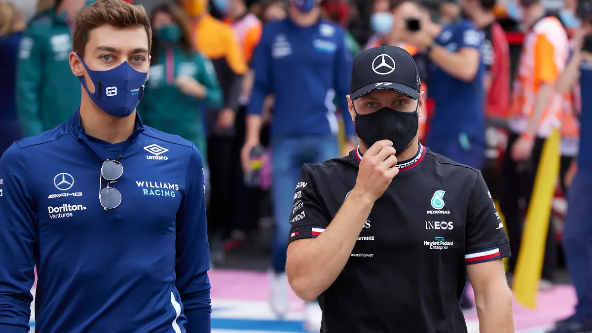 George Russell oder Valtteri Bottas - das ist hier die Frage