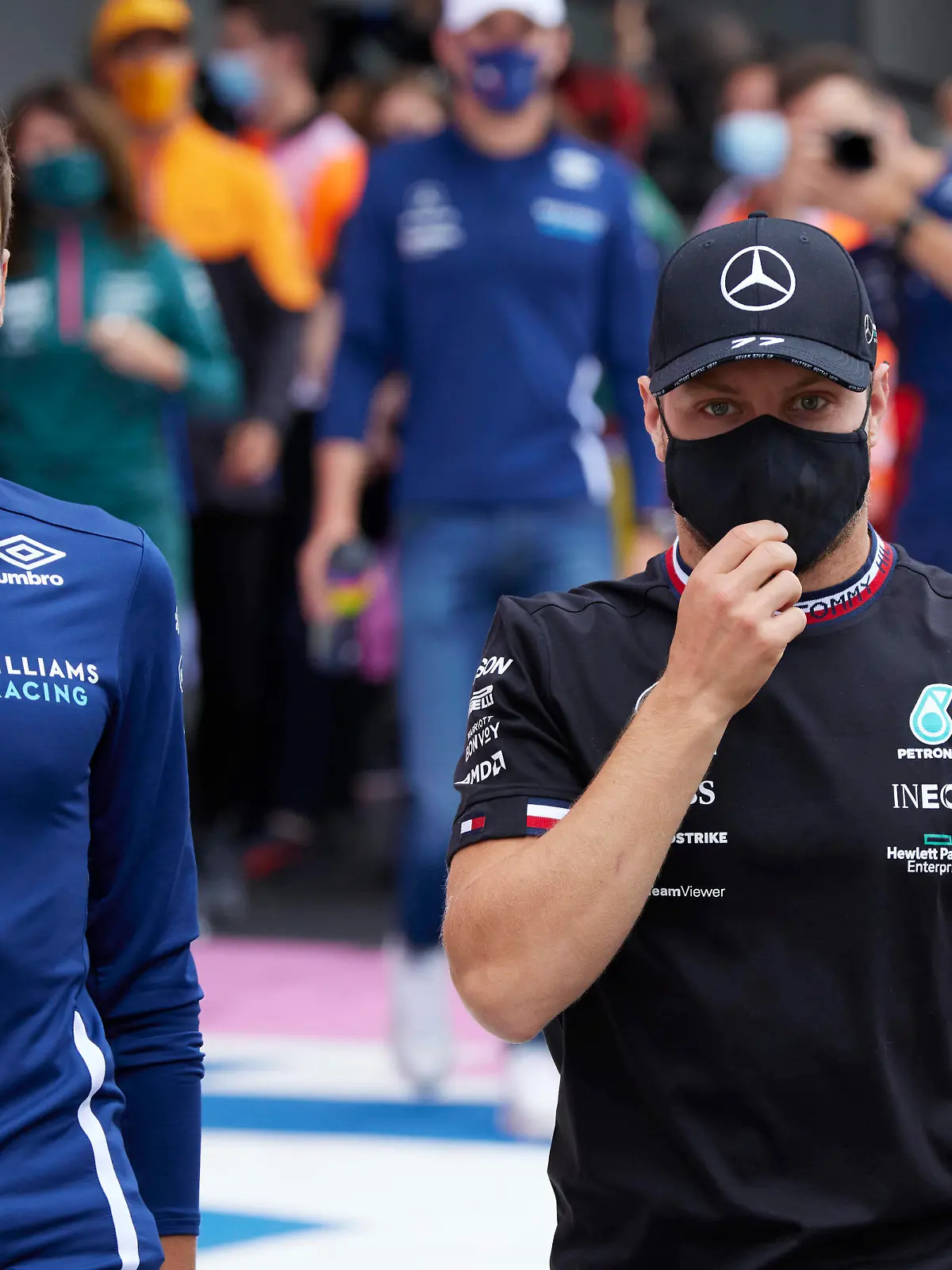 George Russell oder Valtteri Bottas - das ist hier die Frage