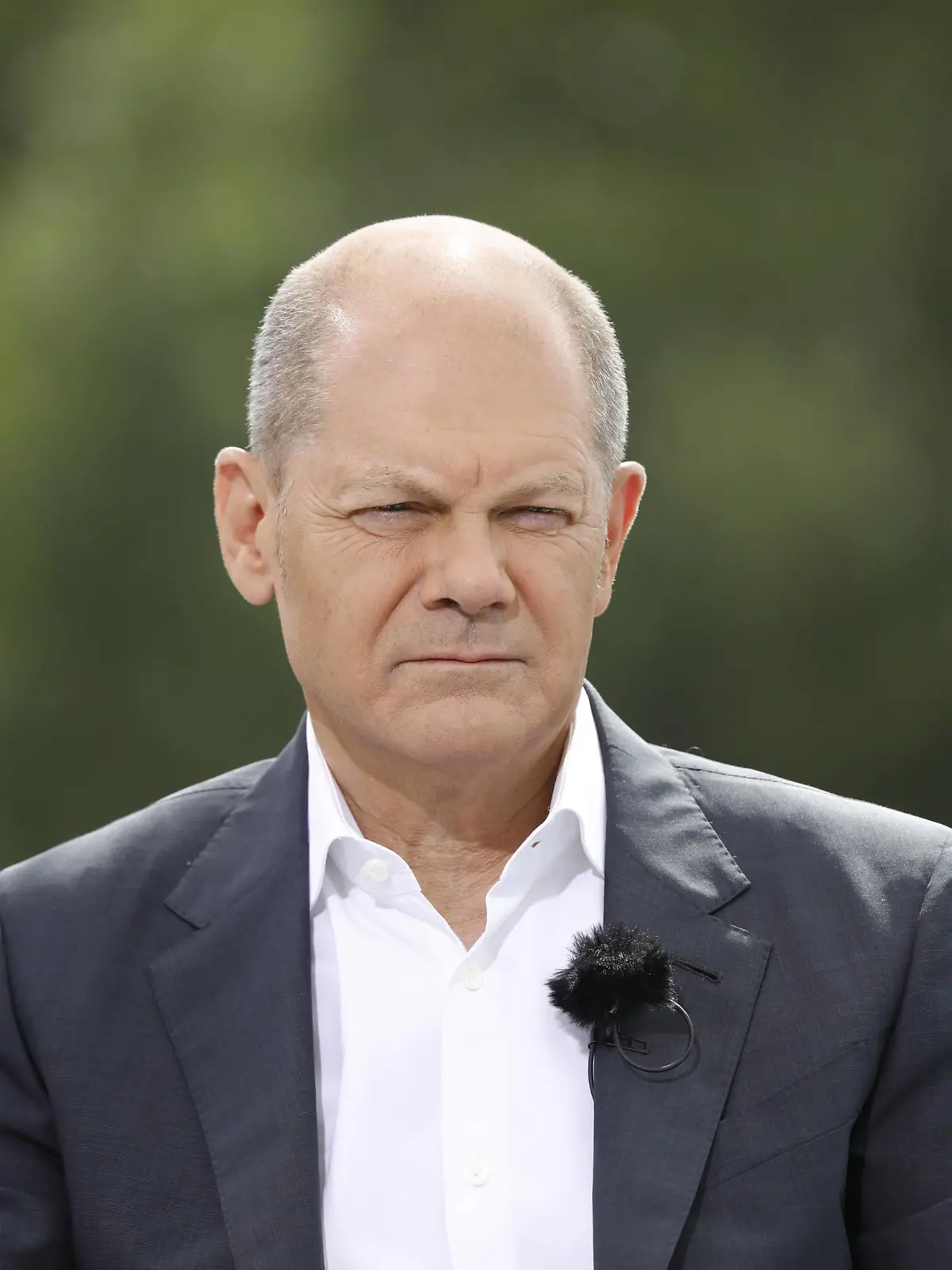  Deutschland, Berlin, ARD-Sommerinterview mit Olaf Scholz, SPD-Kanzlerkandidat *** Germany, Berlin, ARD summer interview with Olaf Scholz, SPD candidate for chancellor