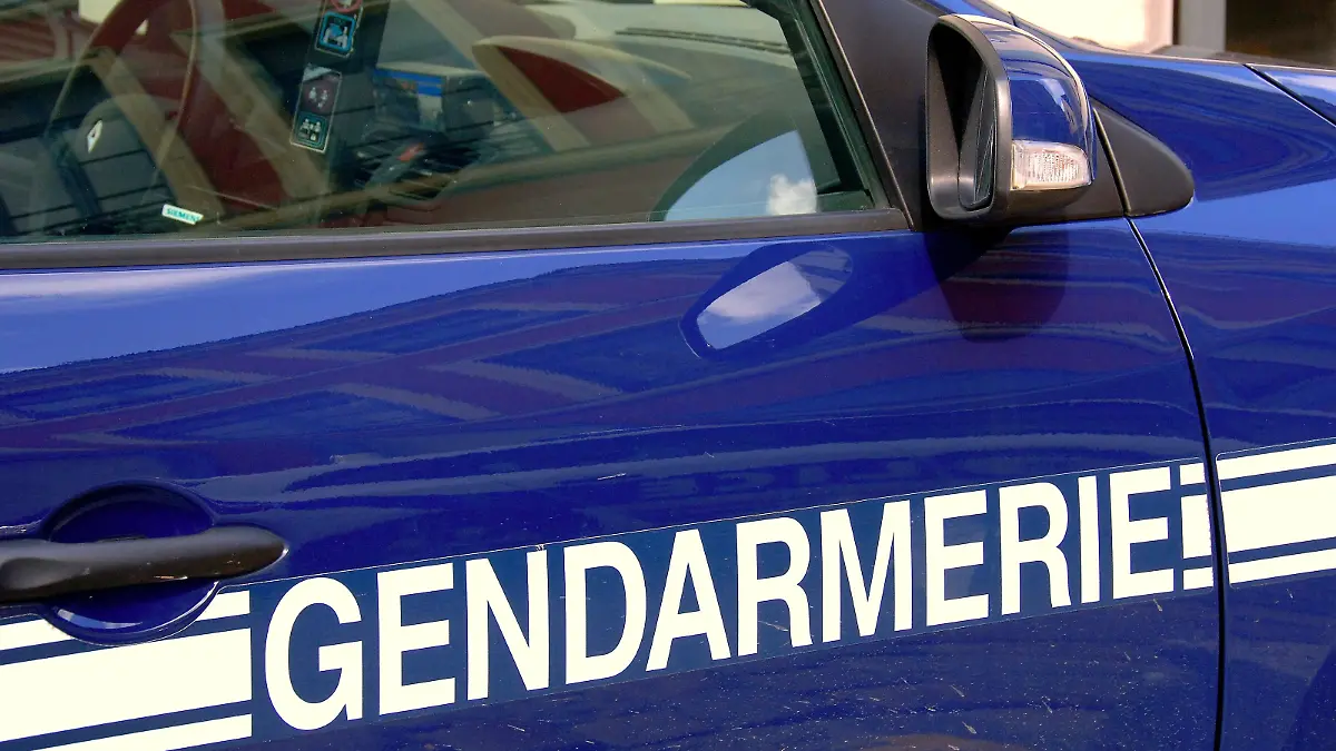 © Sebastien JARRY/MAXPPP; 29/05/2013. Illustration sur la GENDARMERIE, les forces de l'ordre, la surveillance, criminalite, manifestation, la violence, la prevention, justice, vehicule de gendarmerie.