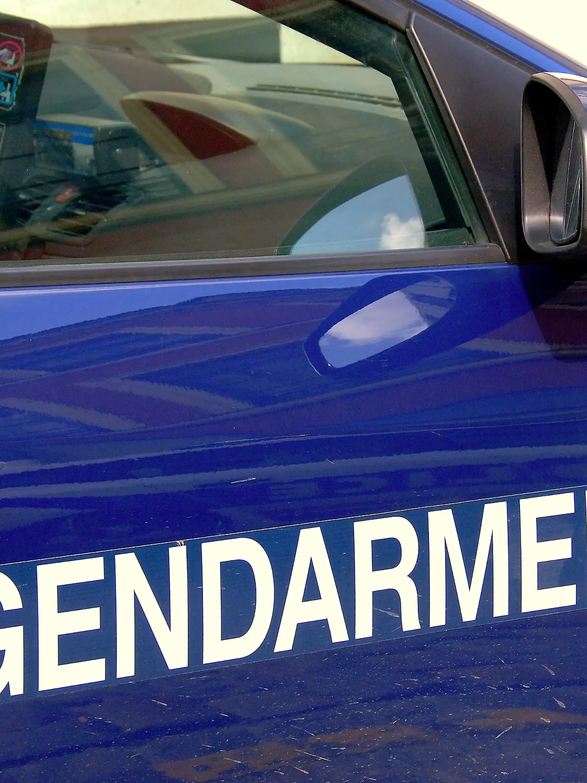 © Sebastien JARRY/MAXPPP; 29/05/2013. Illustration sur la GENDARMERIE, les forces de l'ordre, la surveillance, criminalite, manifestation, la violence, la prevention, justice, vehicule de gendarmerie.