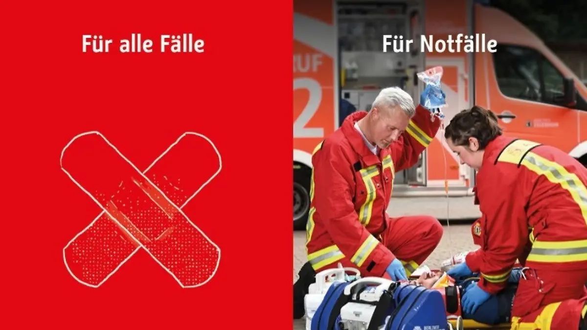 Zu viele unnötige Notrufe sorgen für Überlastung der Berliner Feuerwehr. Mit einer Werbe-Kampagne will die Behörde jetzt gegnsteuern.