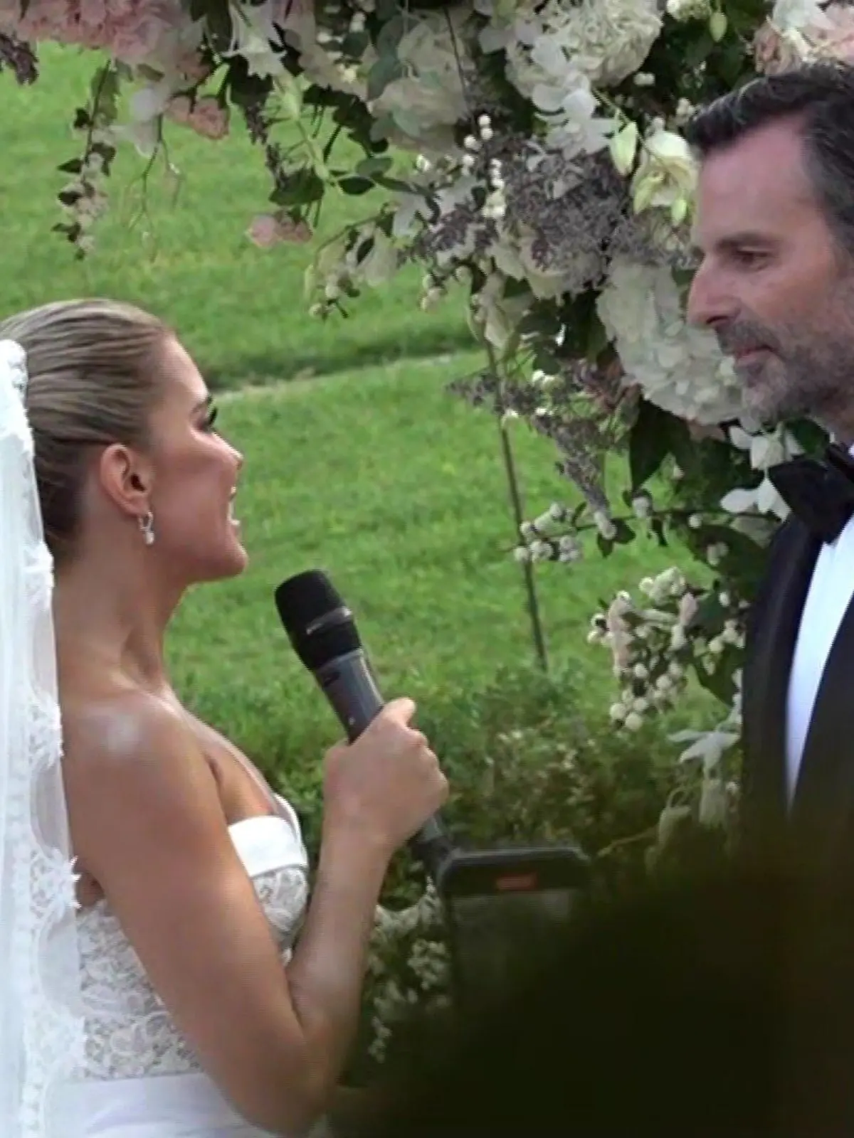 Sylvie Meis bei ihrer Hochzeit mit Niclas Castello