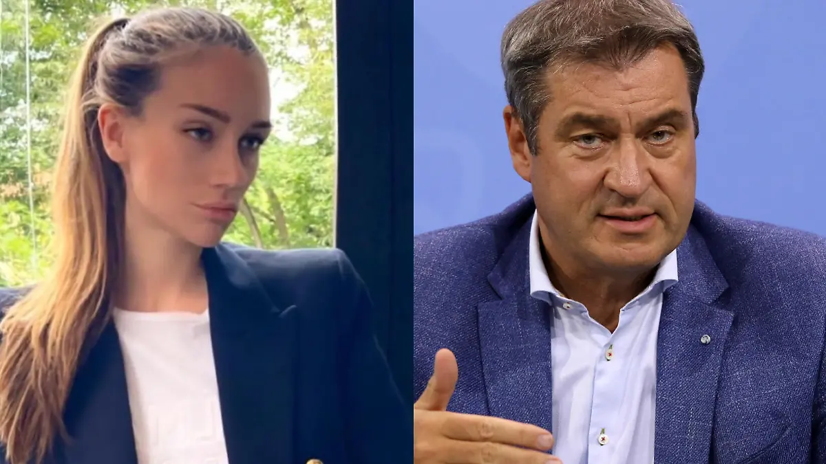 Söder-Tochter Gloria-Sophie macht ihren Vater bei Instagram zum "Highlander".