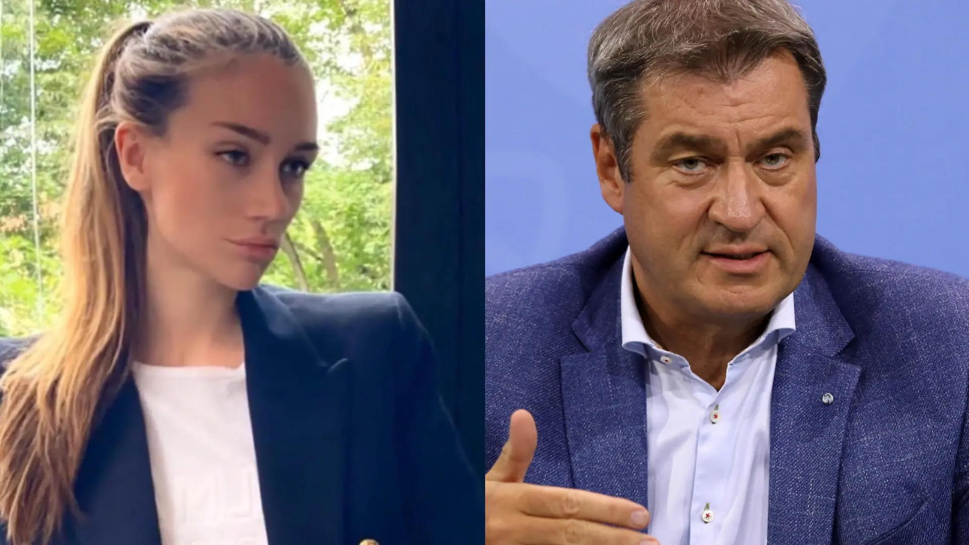 Söder-Tochter Gloria-Sophie macht ihren Vater bei Instagram zum "Highlander".