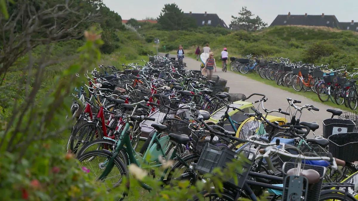 Obwohl es auf Langeoog keine Autos gibt, hat die Nordseeinsel trotzdem ein Problem mit Falschparkern.