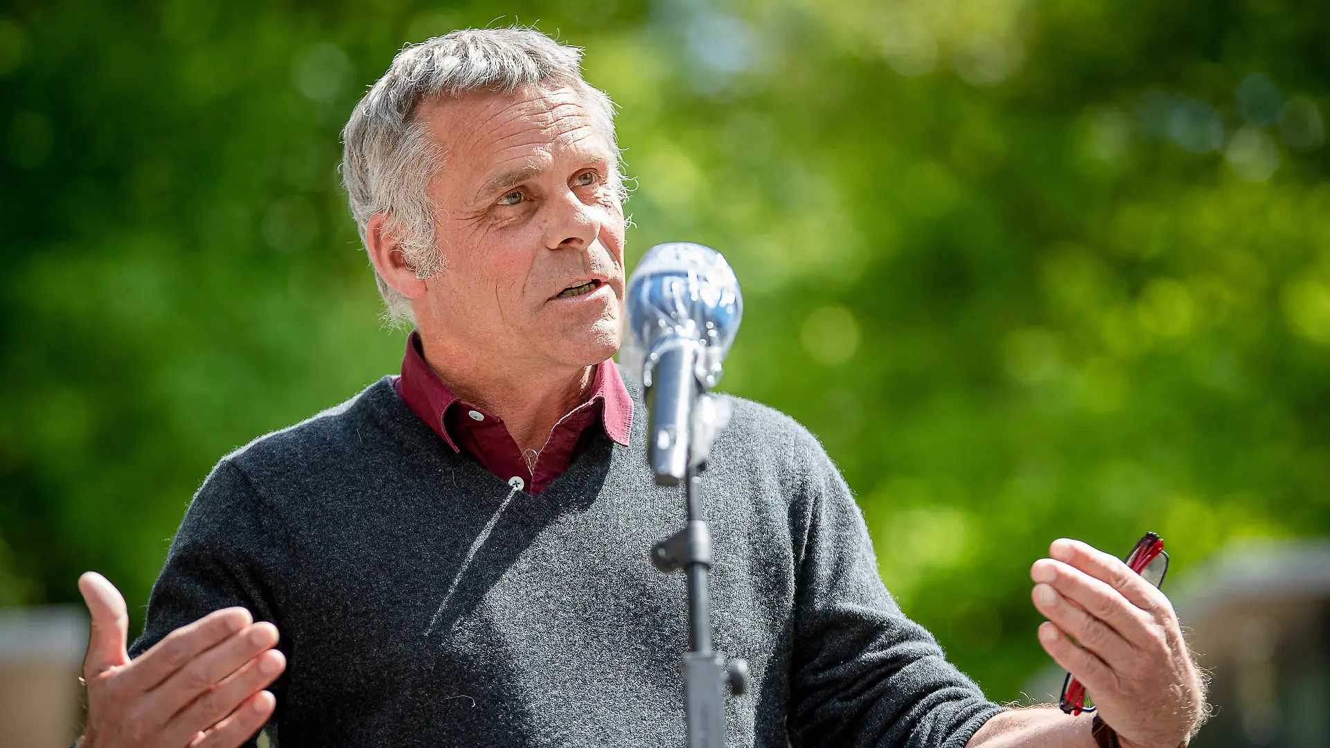 Dr. Dag Encke (Leiter Tiergarten Nuernberg ), Themenfoto: Tiergarten Nuernberg, Tiergarten Eroeffnung, Corona Virus, Covid-19, Foto: Thomas Hahn/Eibner-Pressefoto | Verwendung weltweit