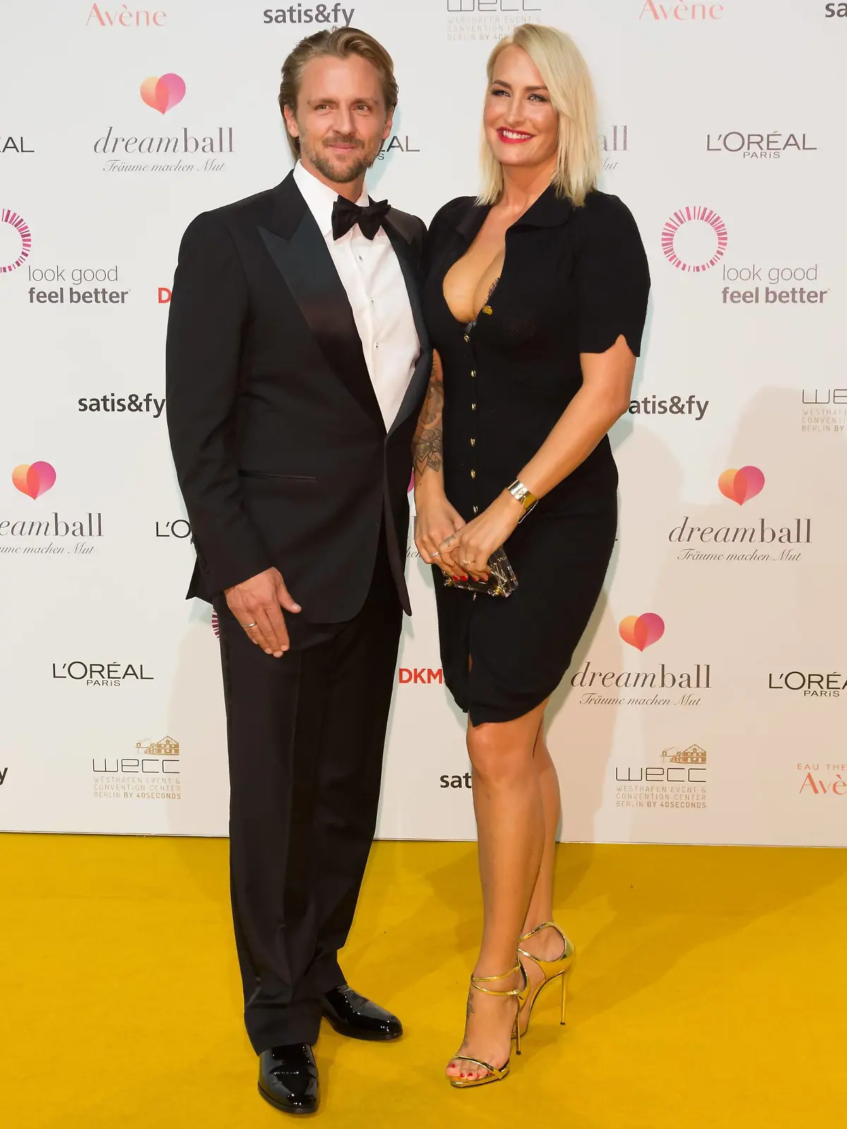 Florian Fischer und Sarah Connor - Dreamball 2017 im WECC - Westhafen Event & Convention Center in Berlin am 20.09.2017. Dreamball 2017 *** Florian Fischer and Sarah Connor Dreamball 2017 at the WECC Westhafen Event Convention Center in Berlin on 20 09 2017 Dreamball 2017  