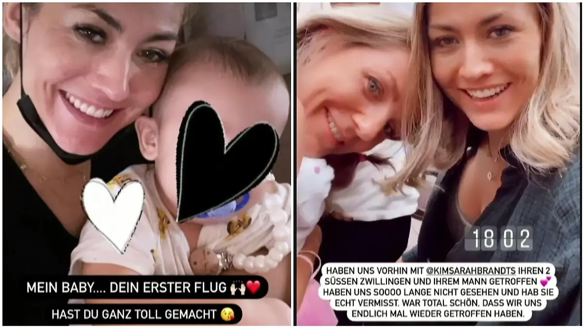Ex-GNTM-Teilnehmerin Fiona Erdmann zeigt Sohn Leo (1) erstmals ihre Heimat
