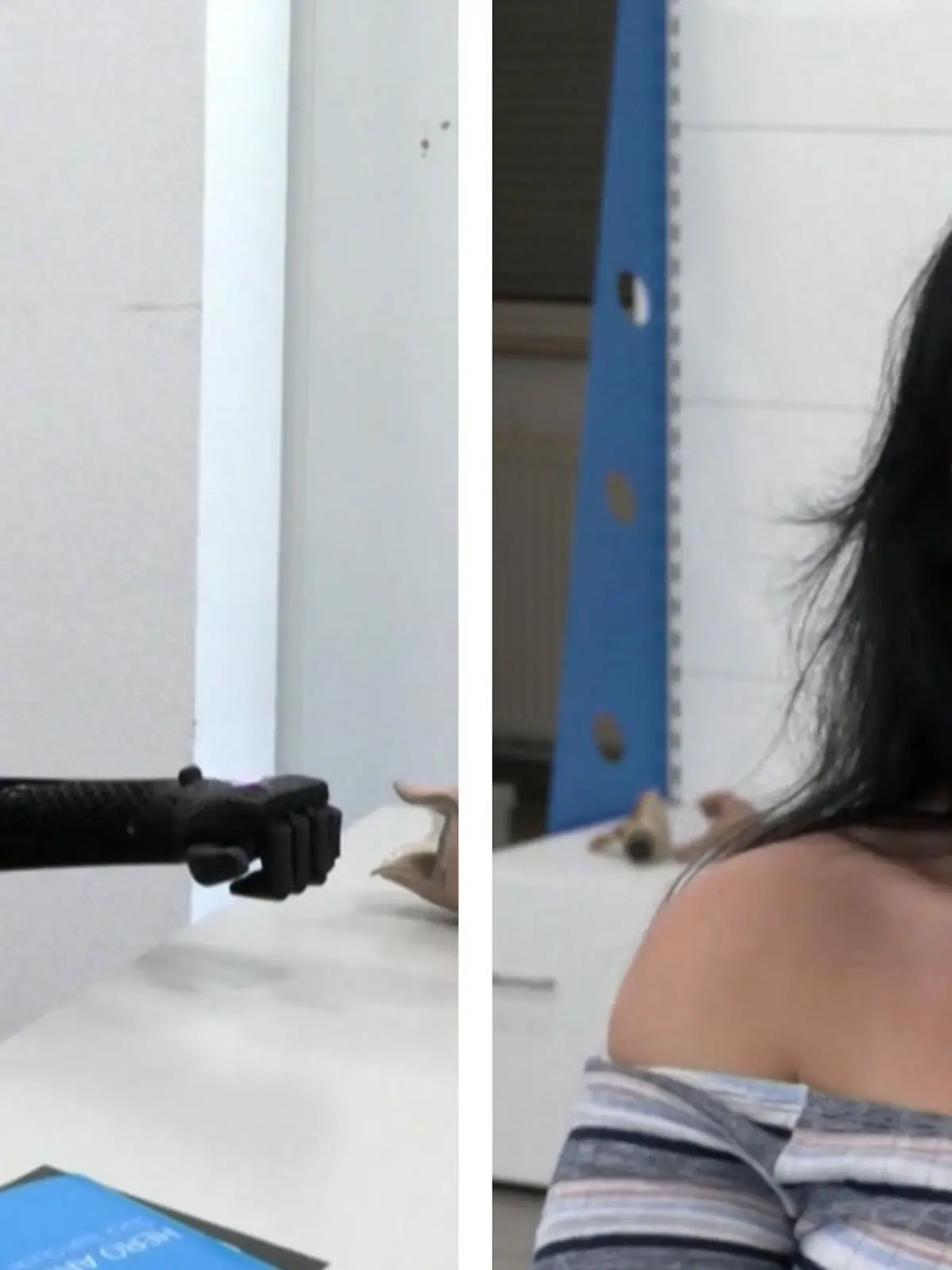 Seit ihrer Geburt lebt Dominika Frycz ohne Unterarm. Bisher trug die 25-Jährige deshalb eine normale Prothese. Doch damit ist nun Schluss. Denn Frycz bekommt Deutschlands erste Roboterprothese aus einem 3-D-Drucker und kann zum ersten Mal in ihrem Leben beide Hände bewegen.