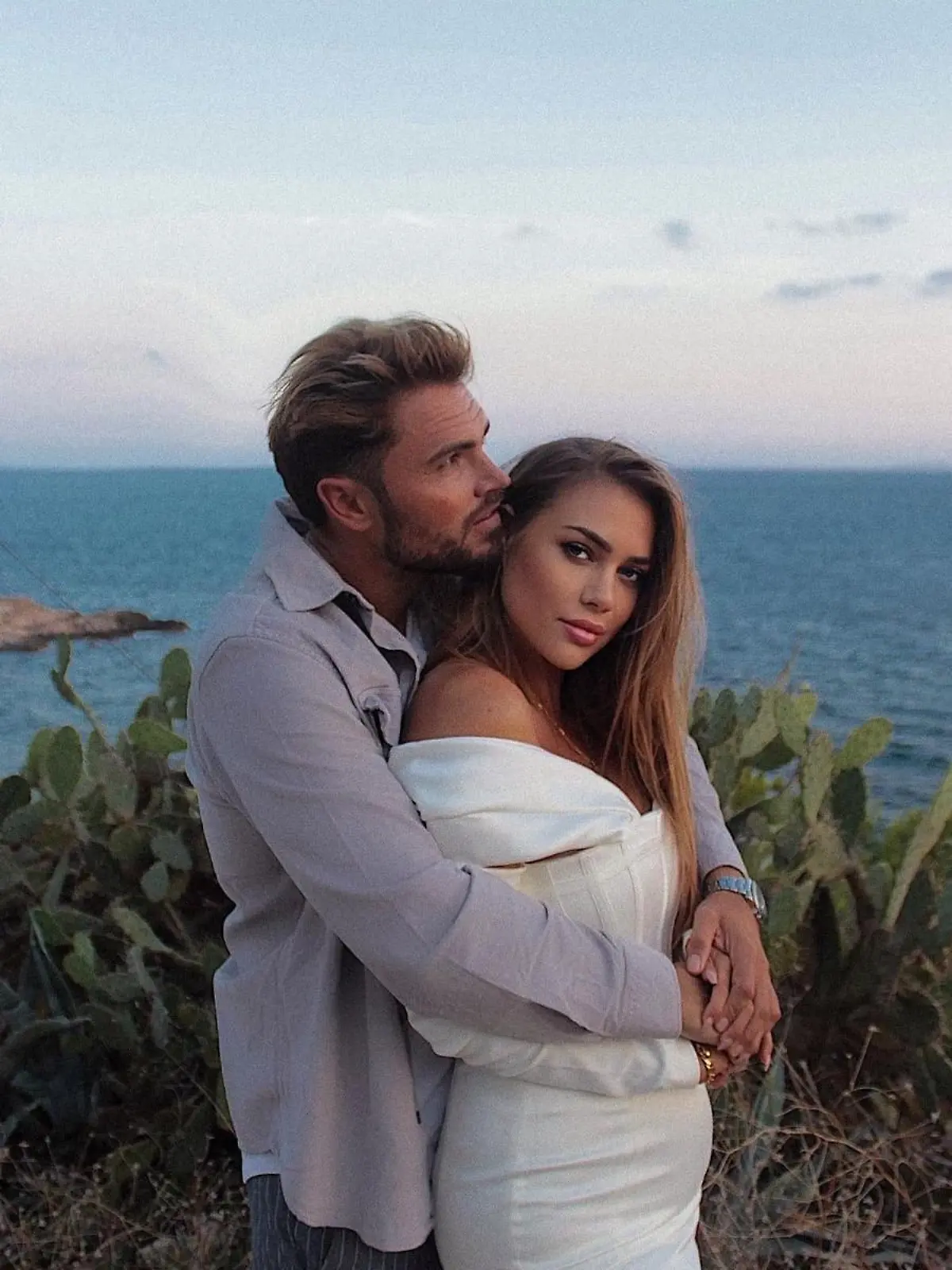 Johannes Haller hat Jessica Paszka einen Heiratsantrag an Heilig Abend gemacht.