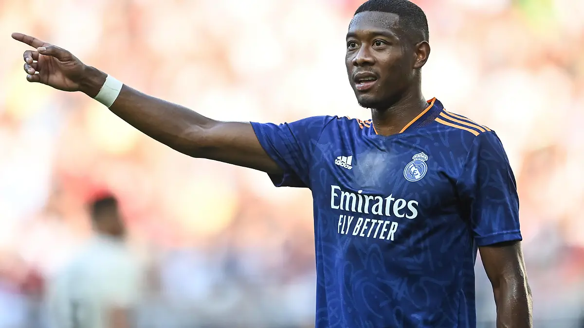  Mg Klagenfurt Austria 08/08/2021 - amichevole / Real Madrid-Milan / foto Matteo Gribaudi/Image nella foto: David Alaba PUBLICATIONxNOTxINxITA