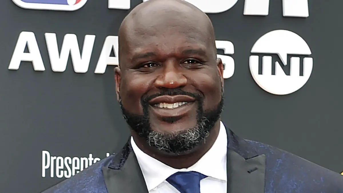 FILE - This June 24, 2019, file photo shows Shaquille O'Neal at the NBA Awards in Santa Monica, Calif. A woman whose car was left stranded along a Florida interstate when her tire blew out got a little unexpected help from former NBA star Shaquille O'Neal, sheriff's officials say. O'Neal, who lives in the Orlando area, was traveling on Interstate 75 near Gainesville on Monday, July 13, 2020, when he saw the woman pull onto the side of the road, the Alachua County Sheriff’s Office said on a Facebook post. He stayed with the woman until deputies arrived at the scene. “He fist-bumped Deputies Purington and Dillon before going on his way,” the sheriff’s office wrote on Facebook. (Photo by Richard Shotwell/Invision/AP, File)
