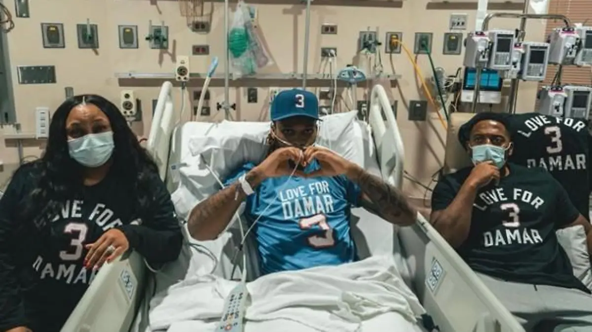 Damar Hamlin fiebert im Krankenbett mit seinen Buffalo Bills.