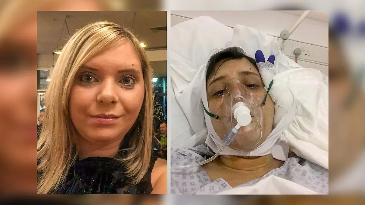 Frau blond und Frau im Krankenhaus