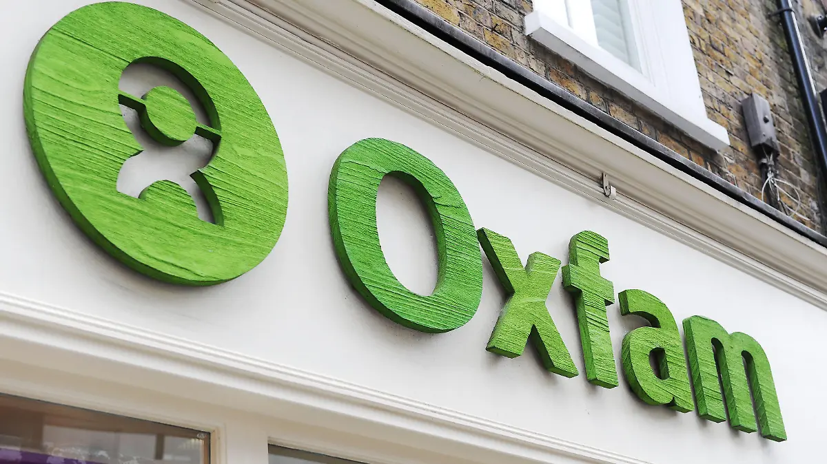 Oxfam-Schild