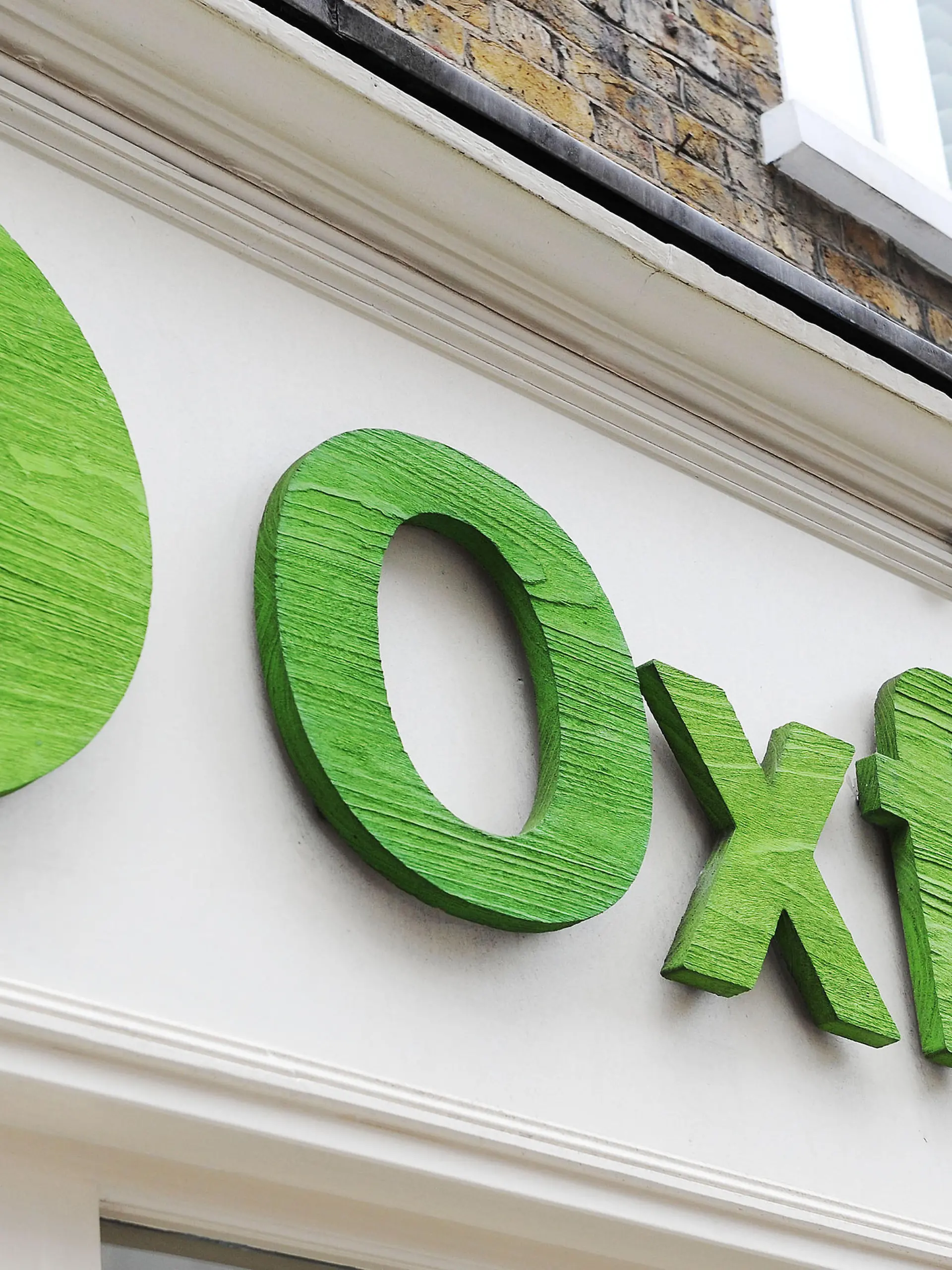Oxfam-Schild