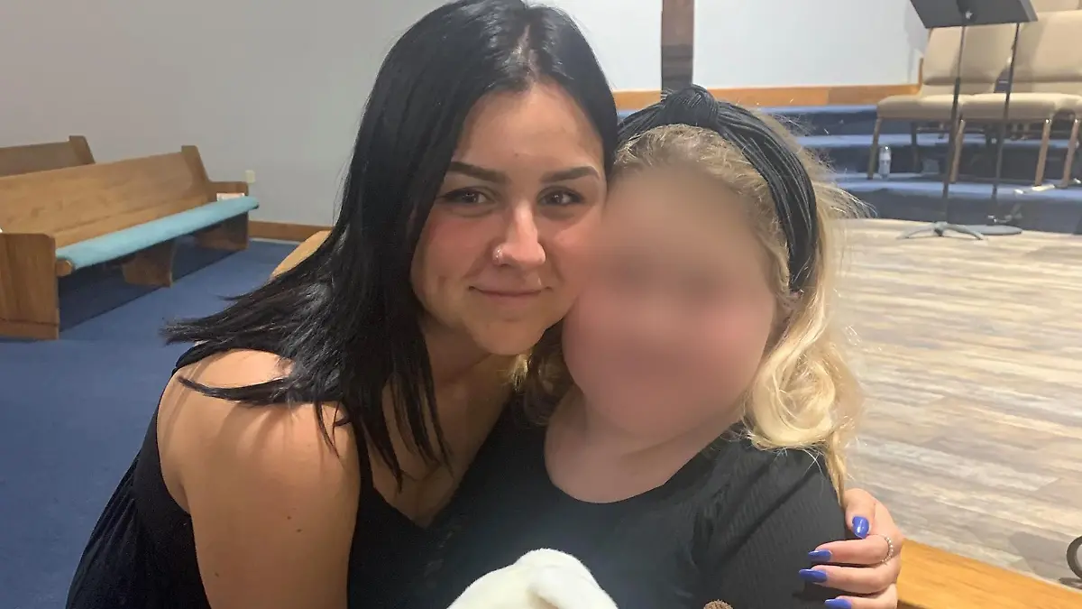 Mama Mirsada und ihre Tochter Blair.
