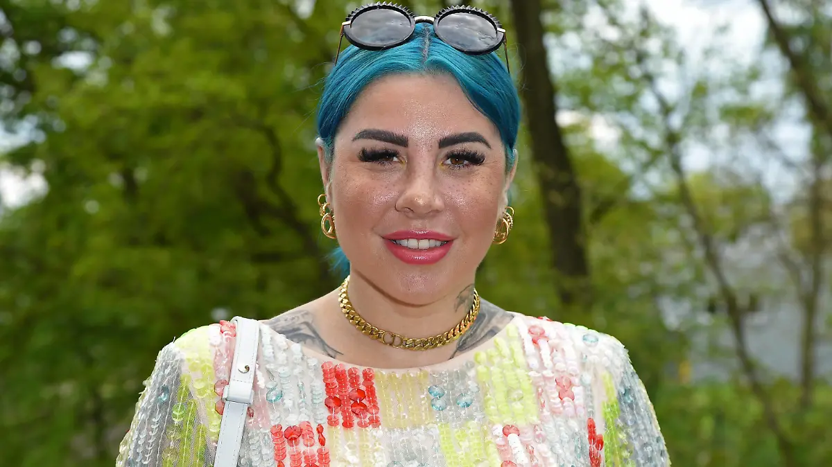 Kate Merlan beim BILD RENNTAG auf der Trabrennbahn in Gelsenkirchen am 01.05.2023 *** Kate Merlan at the BILD RENNTAG at the harness racing track in Gelsenkirchen on 01 05 2023