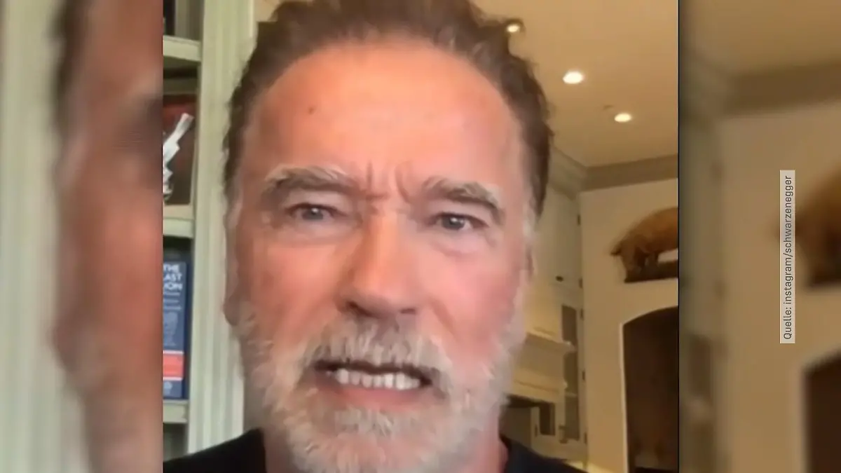 Arnold Schwarzenegger hat die Nase voll Klartext über seine Querdenker-Fans