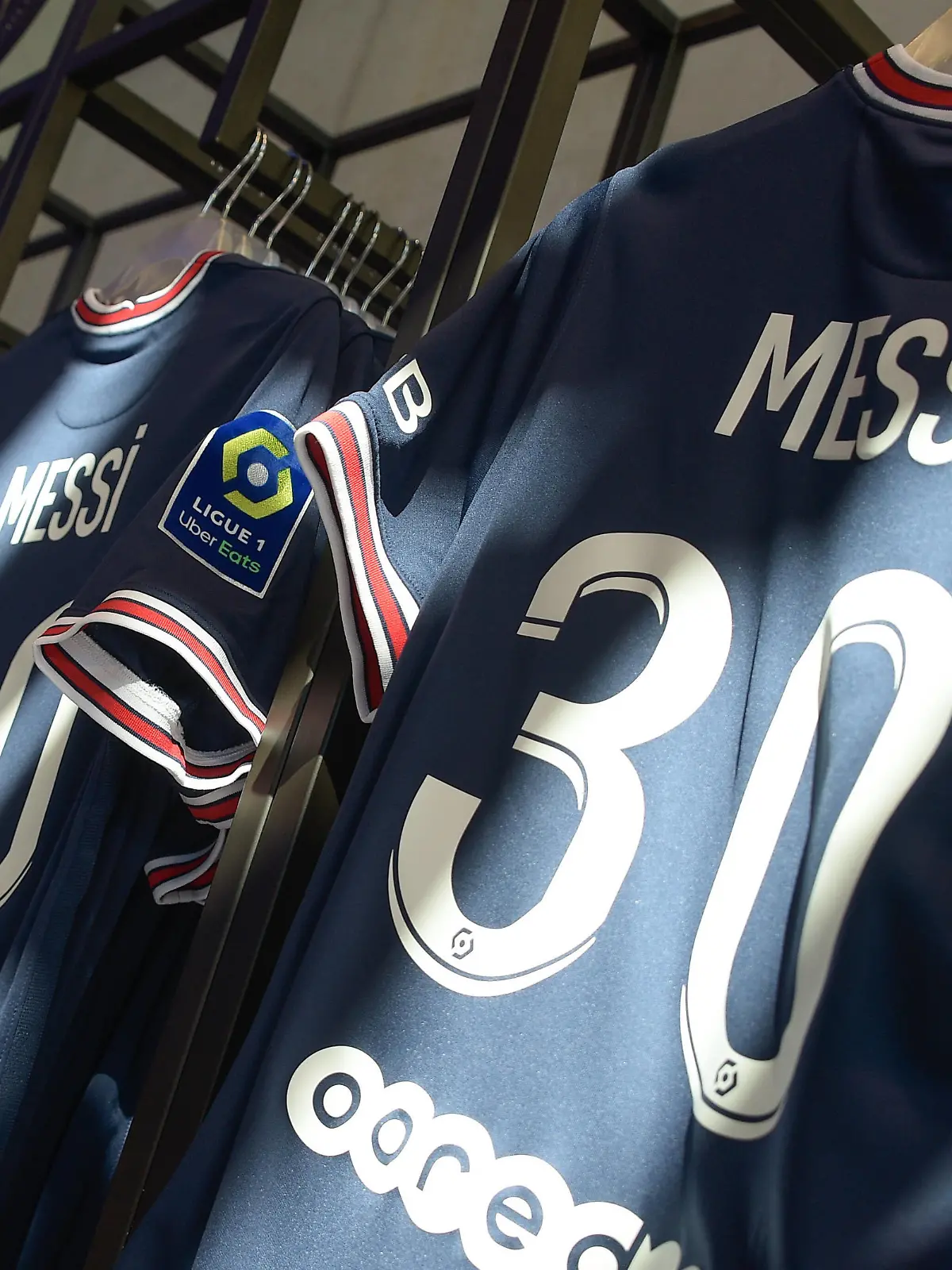 Sport Bilder des Tages Illustration Maillot Lionel Messi NEWS : Illustration Maillot Lionel Messi - Paris - 11/08/2021 FedericoPestellini/Panoramic PUBLICATIONxNOTxINxFRAxITAxBEL