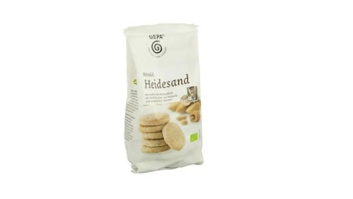 "Bio Mandel Heidesand" wird zurückgerufen.