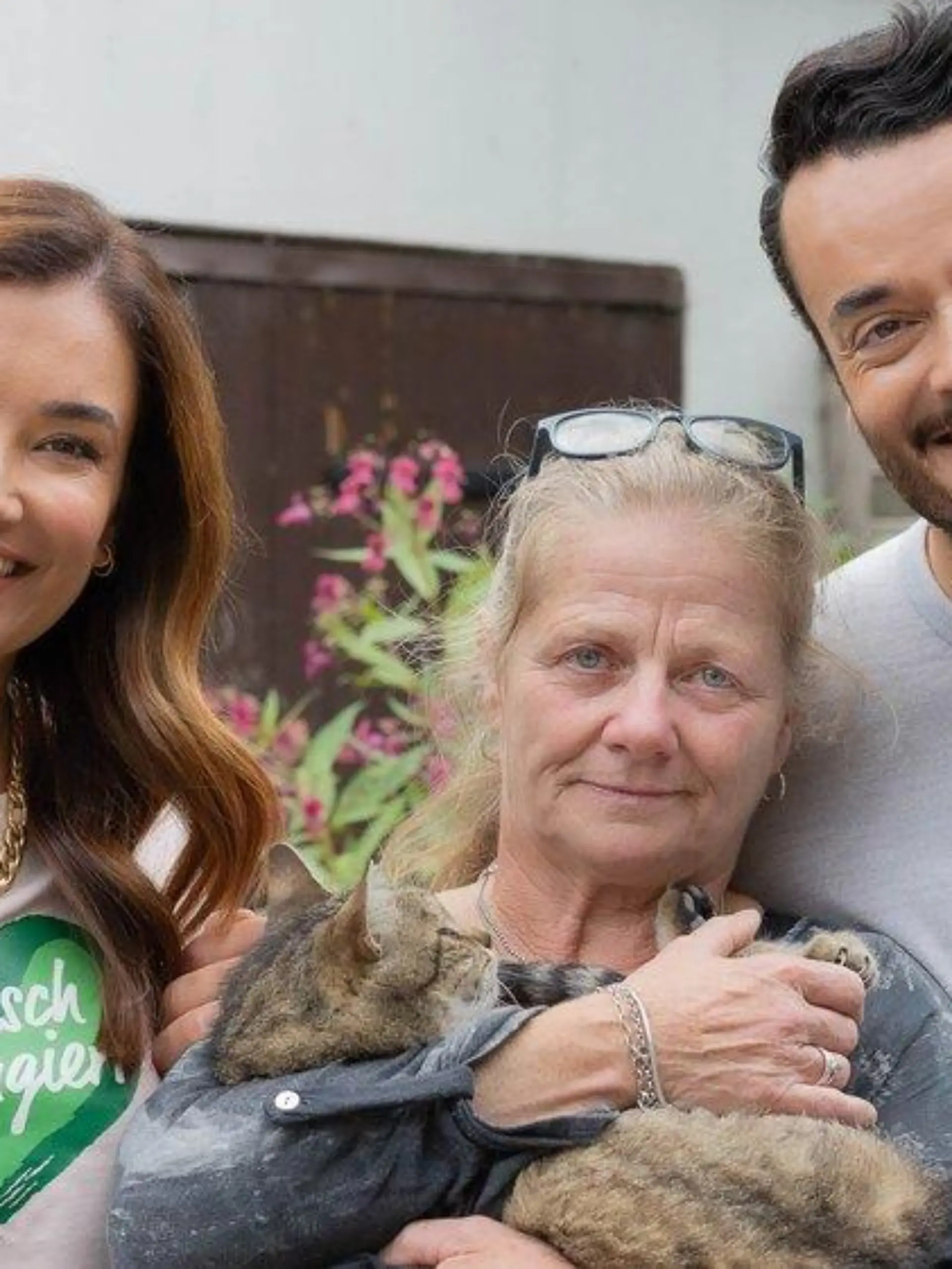 Fluthilfe für Tierheime: Jana Ina und Giovanni Zarrella runden auf