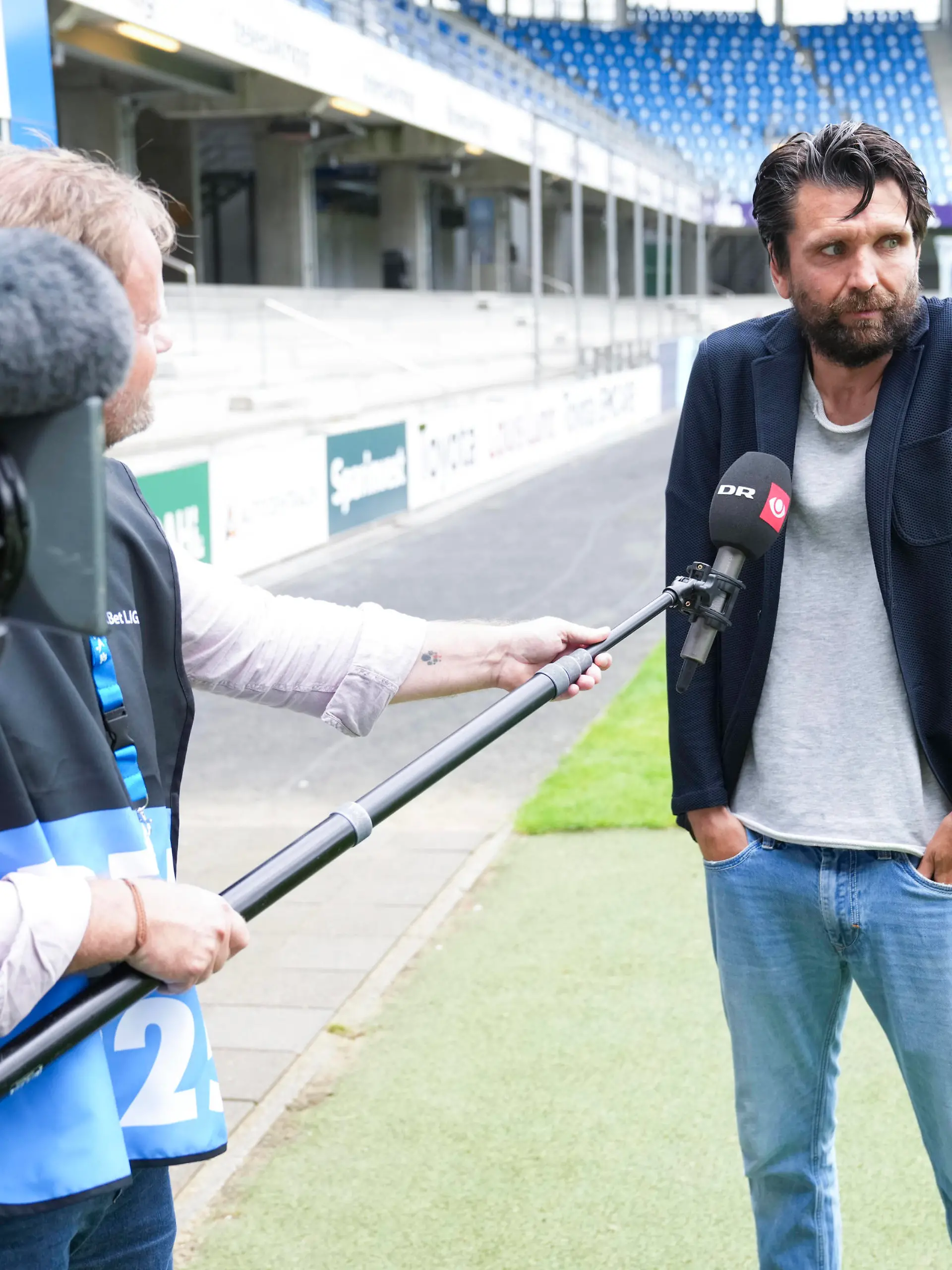  1. Division, NordicBet Ligaen. Esbjerg moeder Helsingoer paa Blue Water Arena i Esbjerg, loerdag den 31. juli 2021. Den nye traener for Efb Peter Hyballa har vaeret i fokus de sidste uger. Her eftnederlaget til Helsingoer.. , Esbjerg Denmark *** 1 Division, NordicBet League Esbjerg meets Helsingoer at Blue Water Arena in Esbjerg, Saturday 31 July 2021 The new coach for Efb Peter Hyballa has been in focus in recent weeks Here the defeat to Helsingoer, Esbjerg Denmark PUBLICATIONxINxGERxSUIxAUTxONLY Copyright: ClausxFisker ClausxFiskerx cop102 spdk20210731-165246-L