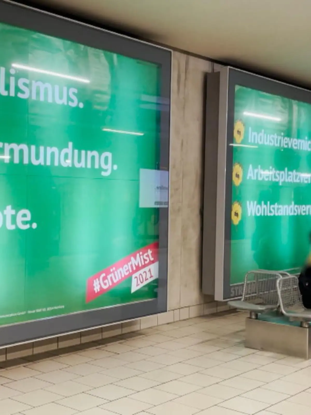 Bild zu: "Kampagne gegen die Grünen"