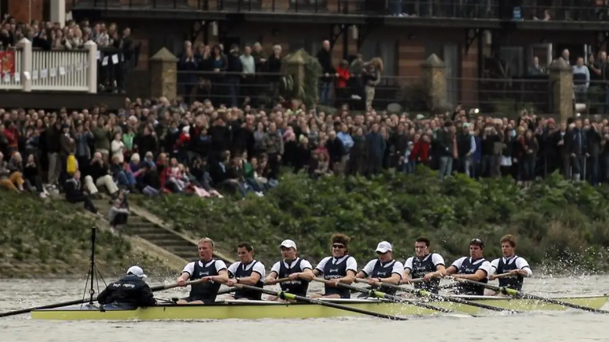 250 000 Zuschauer werden zum traditionellen Rennen zwischen Oxford und Cambridge erwartet. Foto: Kerim Okten