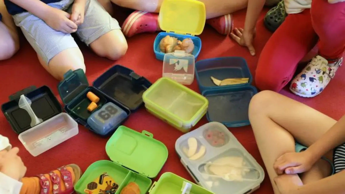 Lebensmittel für Schulkinder
