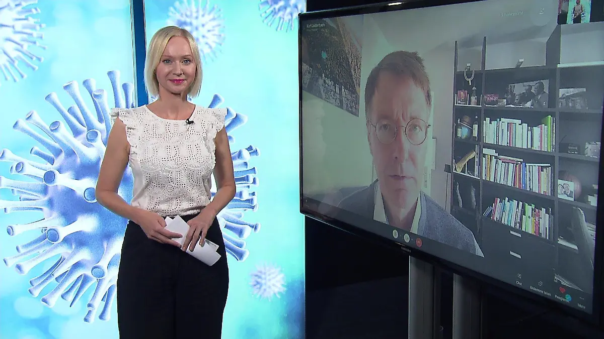 "Lockdown nur bei ganz hohen Zahlen denkbar" Corona-Talk mit Karl Lauterbach