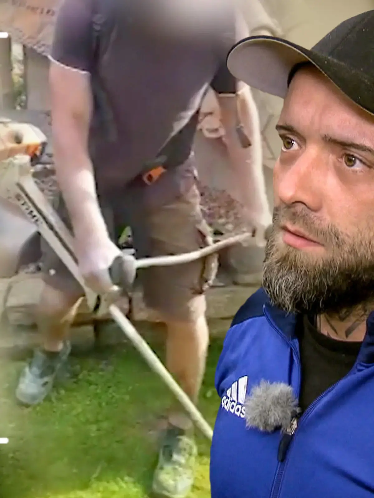 Eigentlich will Patrick G. (31) nur, dass sein Nachbar Falk H. (57) endlich mit dem Rasenmähen aufhört und nicht ständig sein Haus beschädigt. Doch der 57-Jährige rastet aus, verletzt Patrick G. mit der Motosense am Fuß und schlägt ihm ins Gesicht. Jetzt ermittelt die Polizei gegen den "Sensenmann" wegen Körperverletzung, Sachbeschädigung und Hausfriedensbruchs.