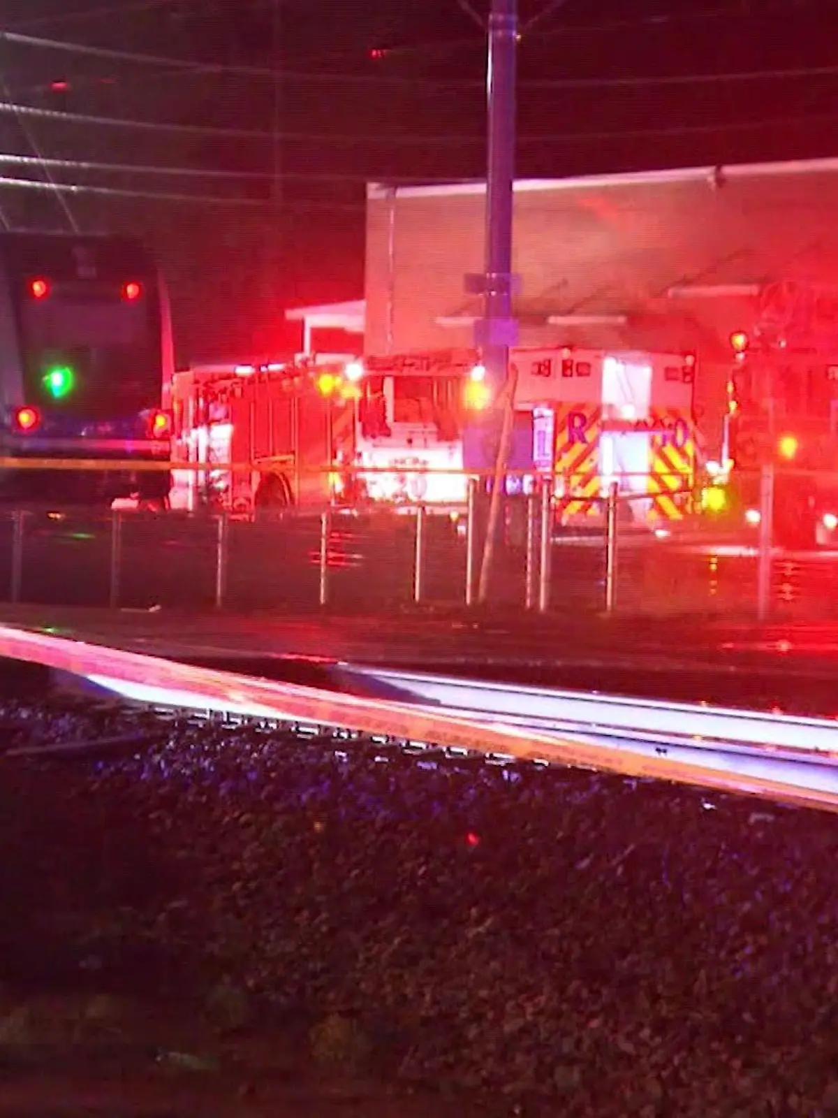 Unfallort in Charlotte