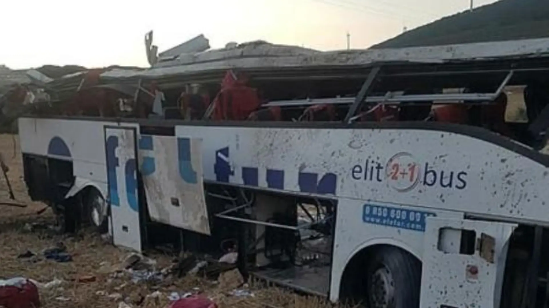 Schweres Busunglück in der Türkei.