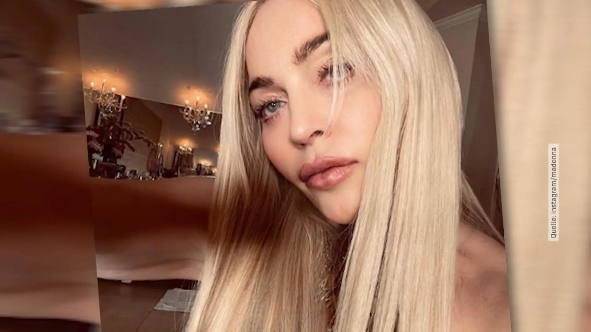 Mensch, Madonna, dich hätten wir nicht wiedererkannt! Dank Insta-Filtern und viel Botox ewig jung