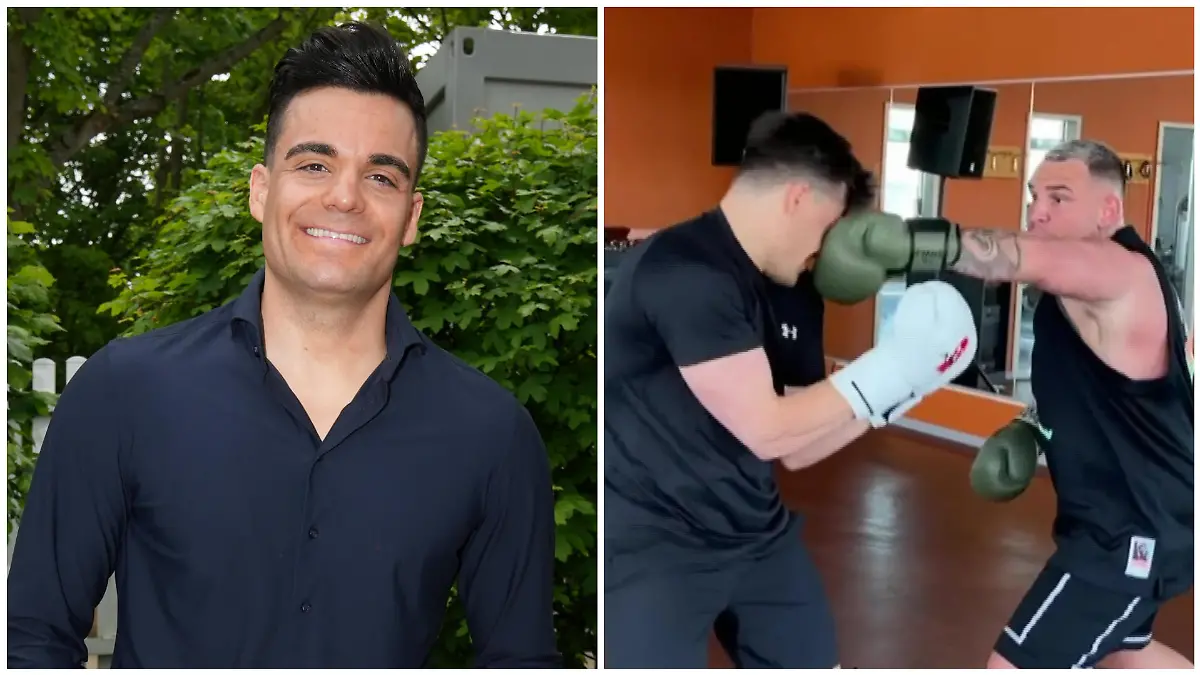 Das ging für Stefano Zarrella alles andere als glimpflich aus! Beim Boxtraining mit Kumpel Pietro Lombardi zog er klar den Kürzeren.