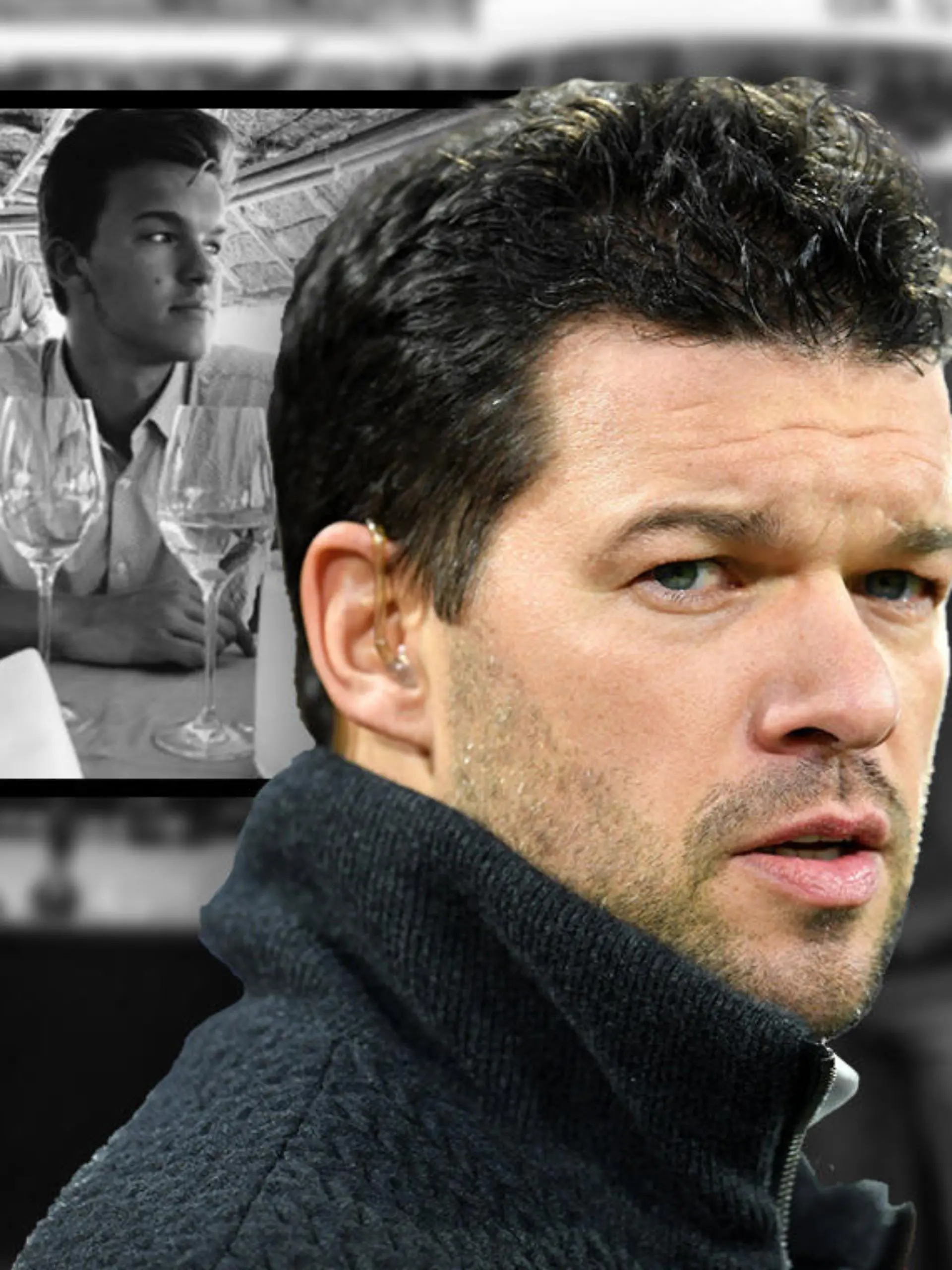 Michael Ballack weint um seinen Sohn Emilio (†18).