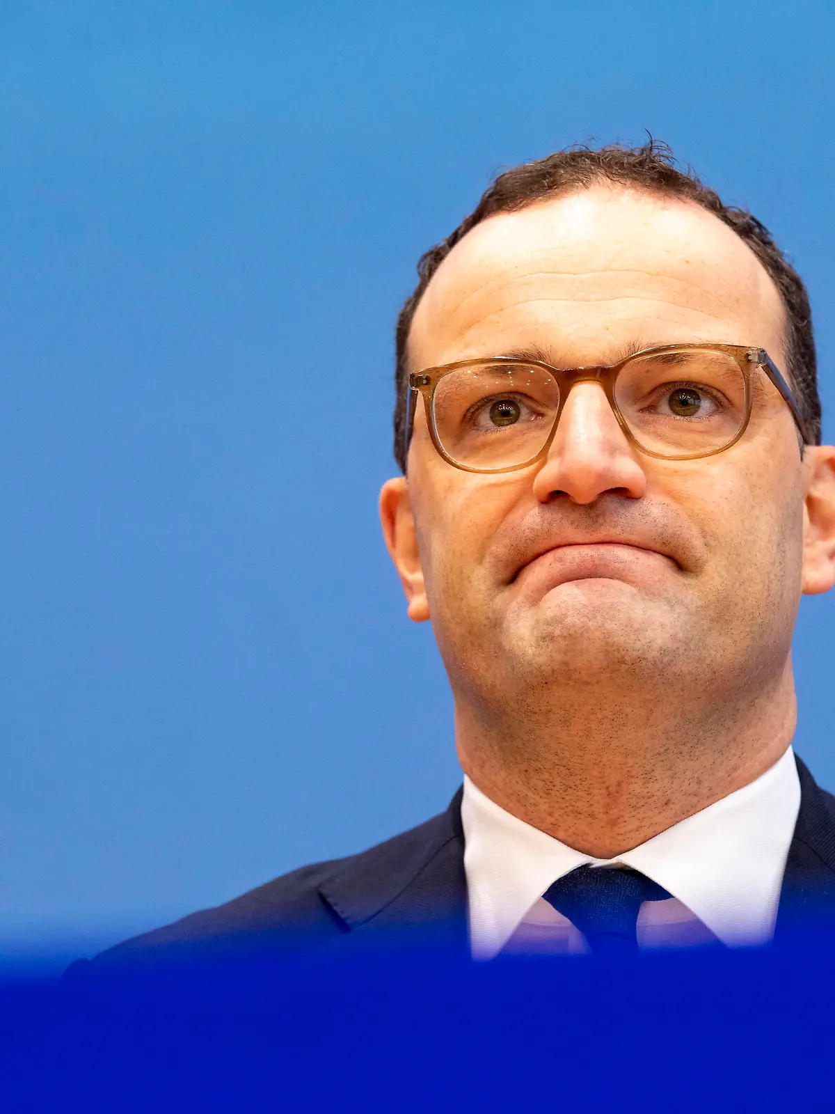  Deutschland, Berlin, Bundespressekonferenz, Thema Die Corona-Lage im Herbst, Gesundheitsminister Jens Spahn CDU, 08.10.2020 *** Germany, Berlin, Federal Press Conference, The Corona Situation in Autumn, Health Minister Jens Spahn CDU, 08 10 2020