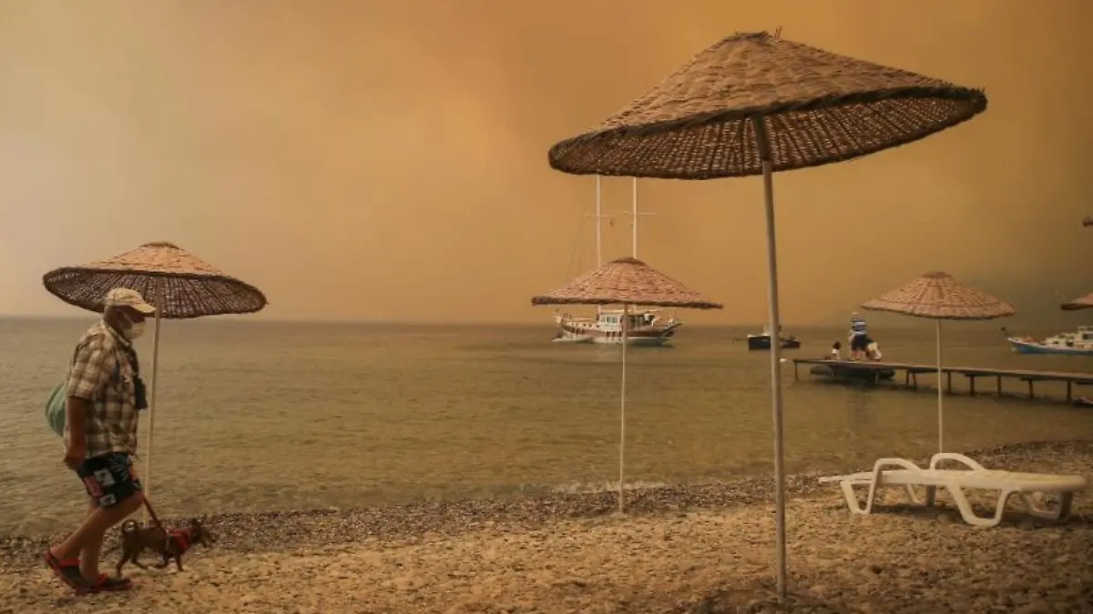 So stellen sich die wenigsten ihren Strandurlaub vor