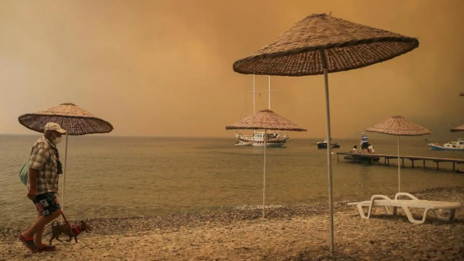 So stellen sich die wenigsten ihren Strandurlaub vor