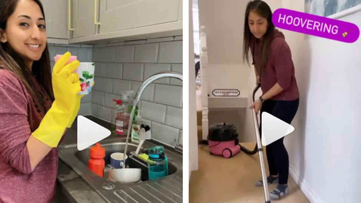 Anschaulich erklärt Anisha Joshia alias "osteoanisha" über die Do's & Dont's bei der Hausarbeit auf.