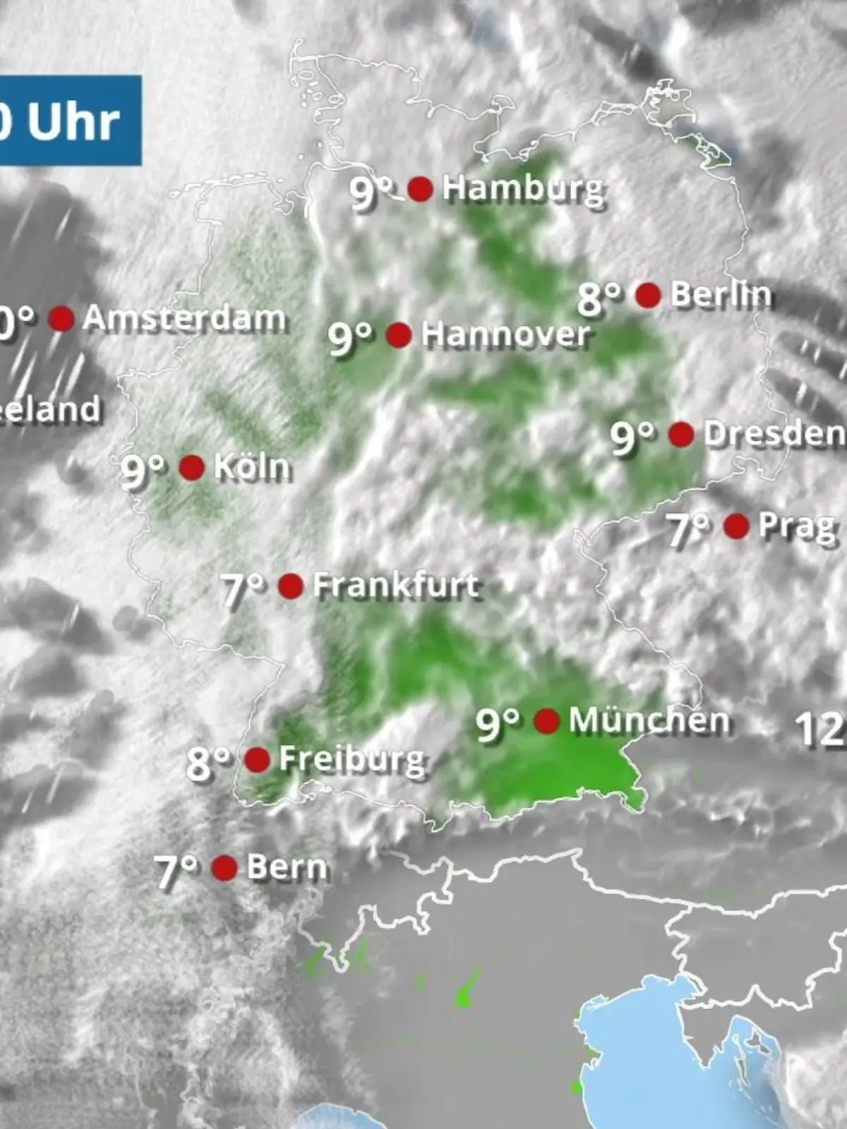 Bild zu: "Nebel dominiert diesen Montag"