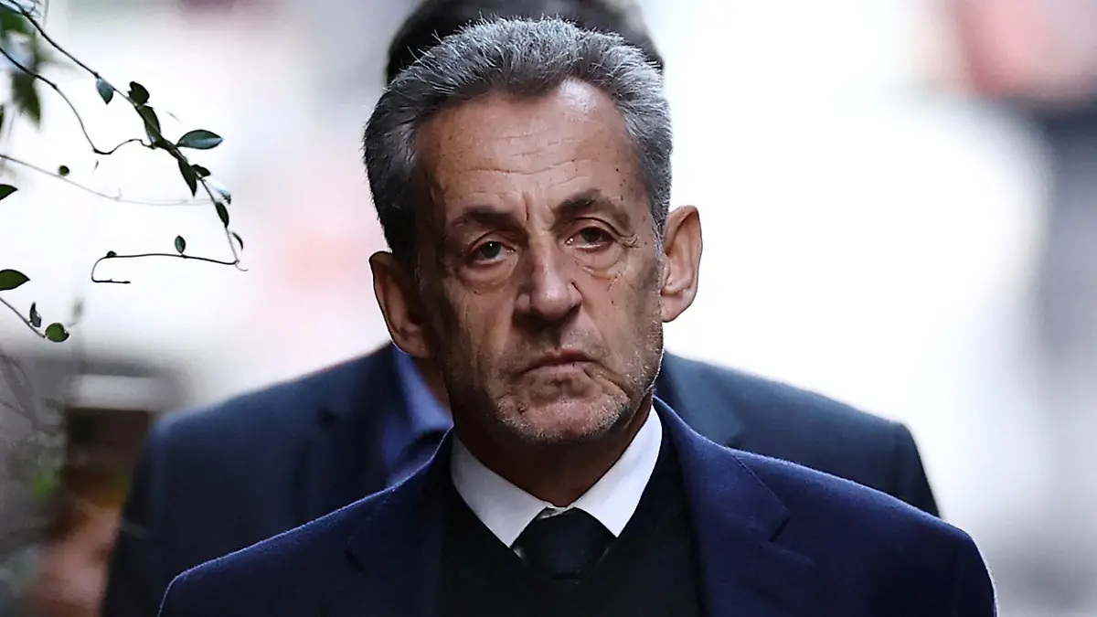 Nicolas Sarkozy vor seinem Haftantritt