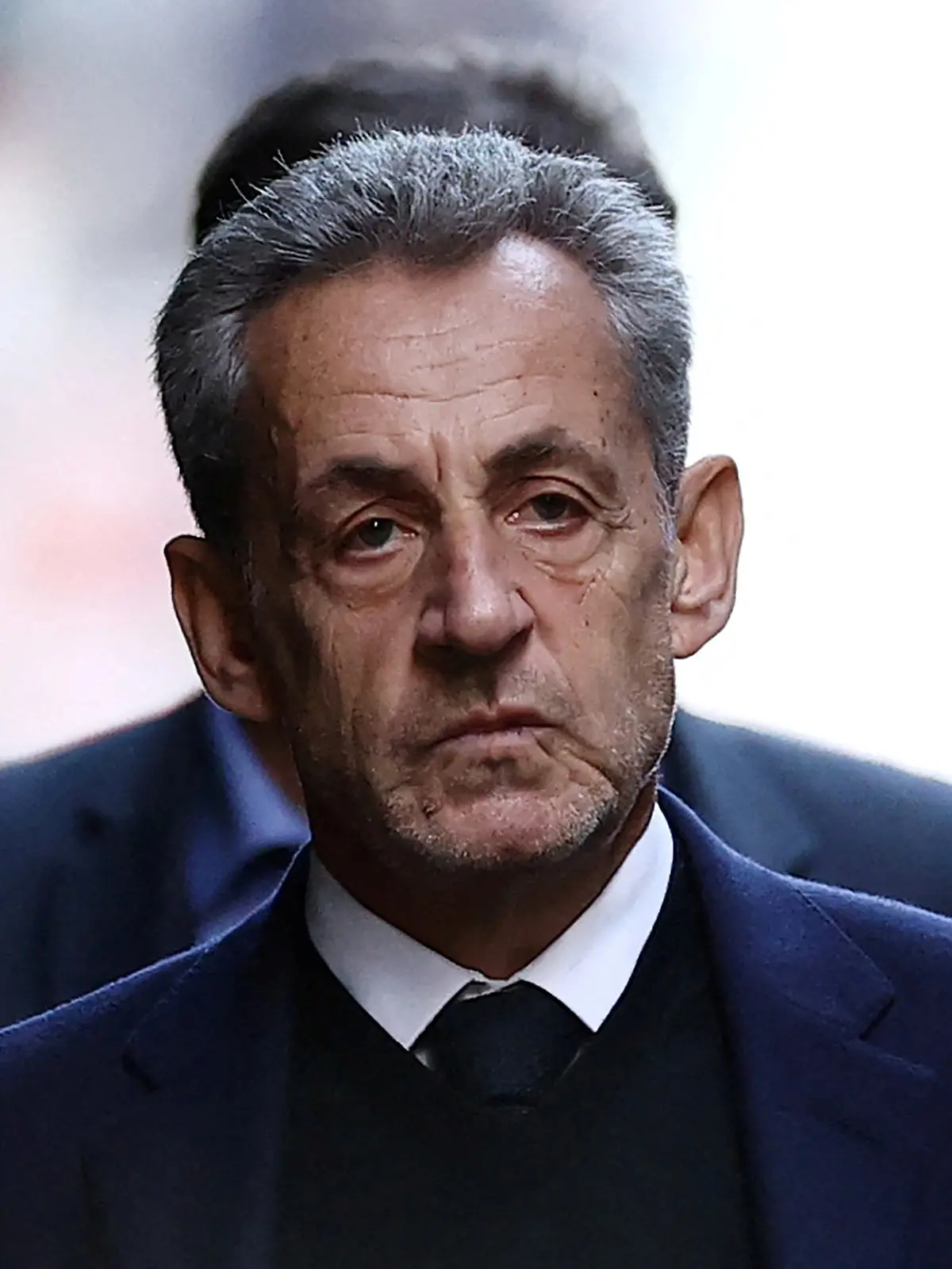 Nicolas Sarkozy vor seinem Haftantritt