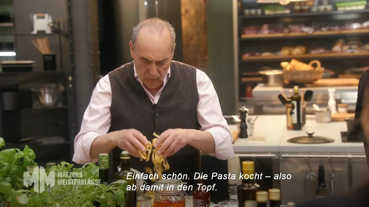 Tim Mälzers kulinarischer "Zieh-Papa" Star-Koch Gennaro zu Besuch